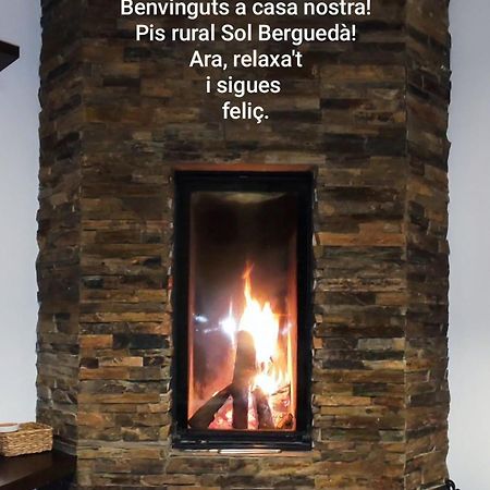 Апартаменты Piso Rural Sol Bergueda Avia Экстерьер фото