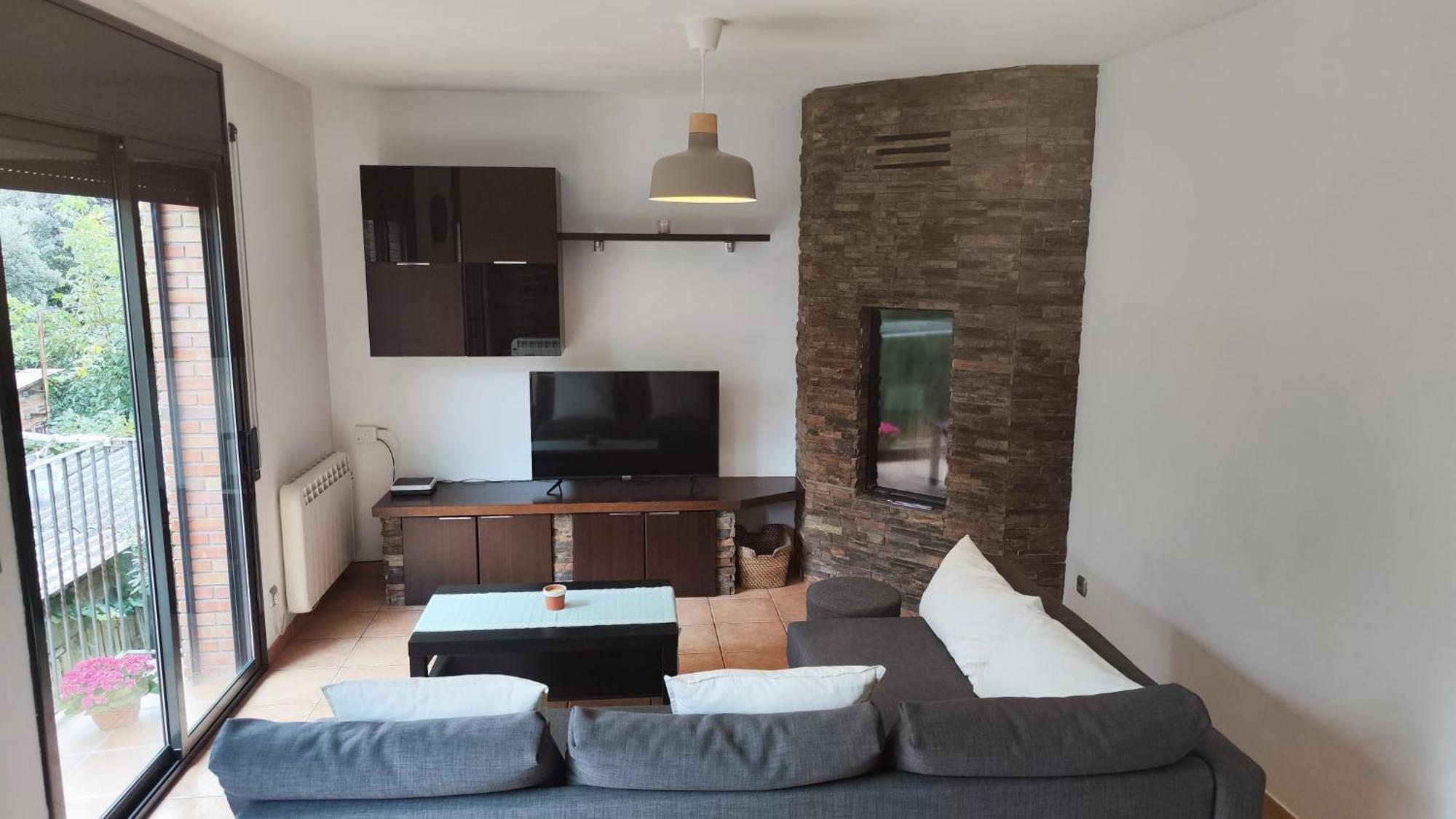 Апартаменты Piso Rural Sol Bergueda Avia Экстерьер фото